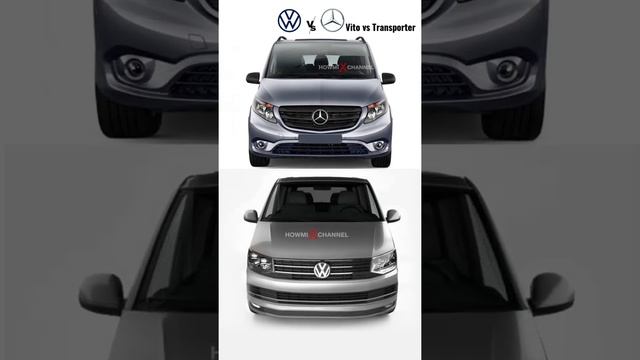 Mercedes-Benz Vito, Viano VS Volkswagen Transporter evolution смотреть онлайн