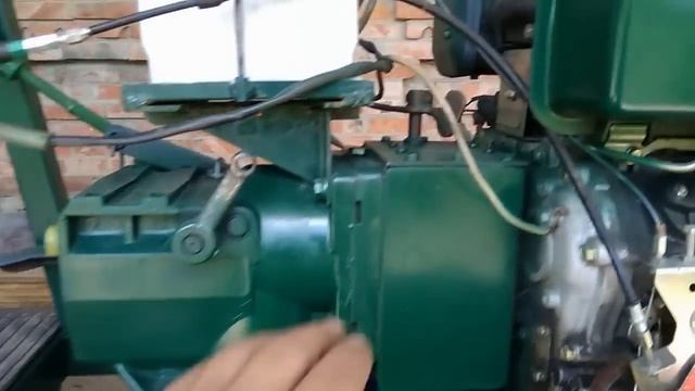 дизельный минитрактор ДМТ 9 из мотоблока ДОН1350 смотреть онлайн