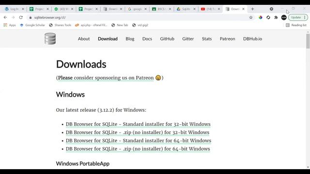 BSCS 4 B Database Lecture SQLite part 1 смотреть онлайн