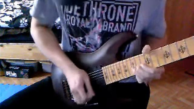 Guitar: Be good to your Mother Trad Song Schecter Jeff Loomis 7 string смотреть онлайн