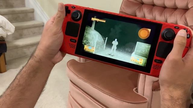 Metal Gear Solid 4 On The Steam Deck 60fps PC Remoteplay￼