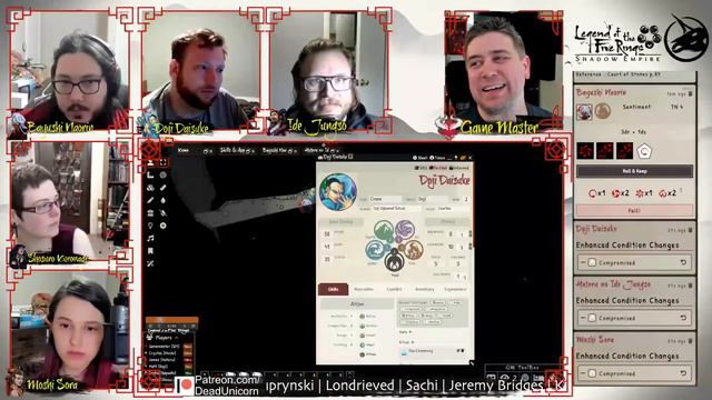 In the Web of Darkness | Shadow Empire | Legend of the Five Rings Actual Play E2.8 смотреть онлайн
