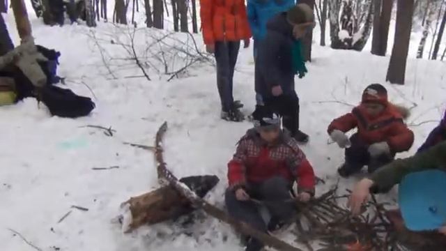 Поход в зимний лес Клуб Синегорье смотреть онлайн