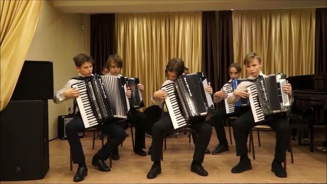 Ансамбль аккордеонистов "Экзерсис" смотреть онлайн