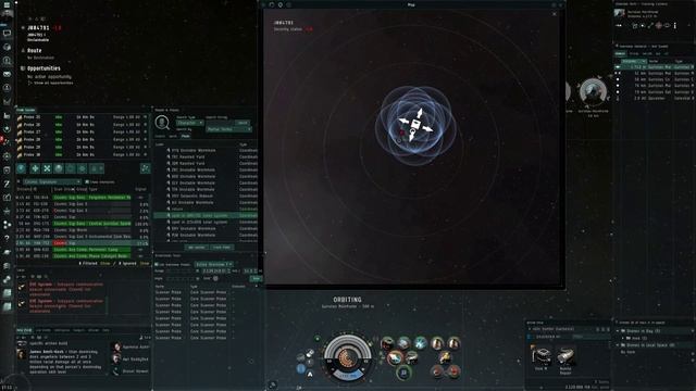 EVE Online - exploring in a shattered wormhole смотреть онлайн