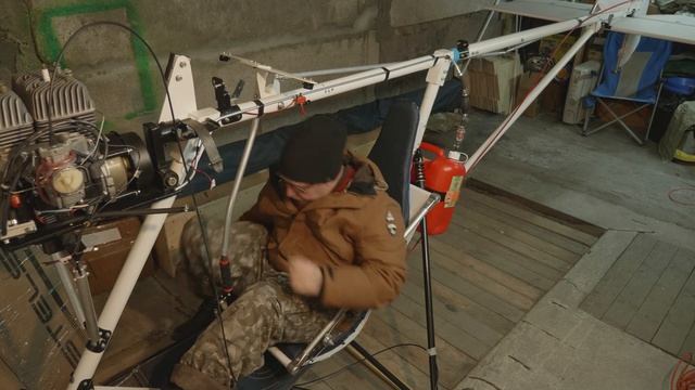 Сборка управления. Сверхлёгкий самолёт Е-12НК