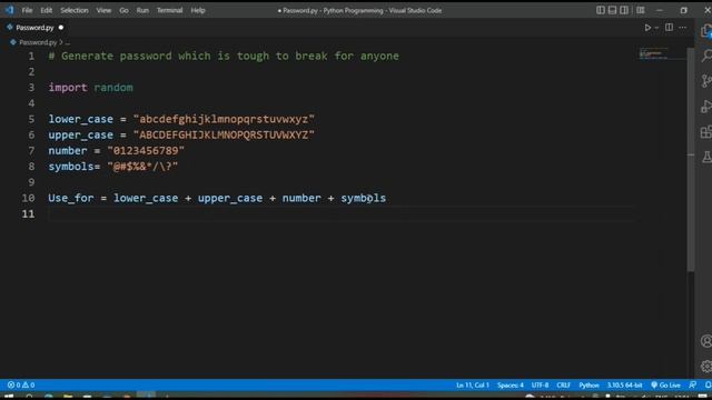 Generate Password Which is tough to break for Anyone | Python Password Generator | Unhack Password смотреть онлайн
