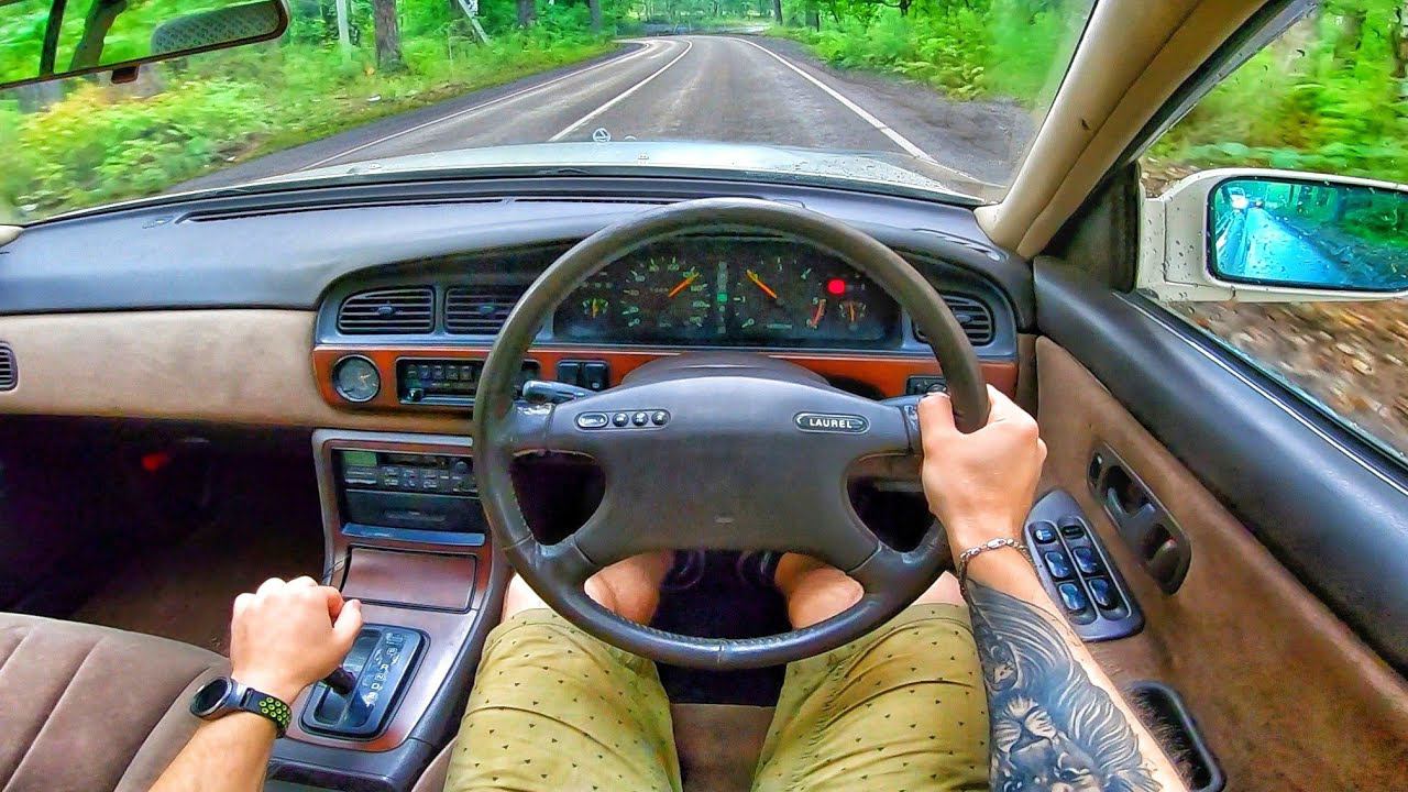 1991 Nissan Laurel 2.8D Medalist AT - POV TEST DRIVE смотреть онлайн