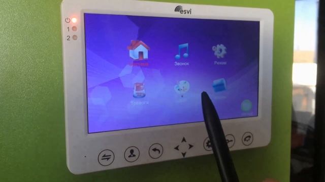 Обзор видеодомофона ESVI EVJ-7 смотреть онлайн