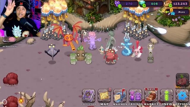 MY NEW FAVORITE MONSTER.. MAGICAL SANCTUM IS AMAZING! || My Singing Monsters [23] смотреть онлайн