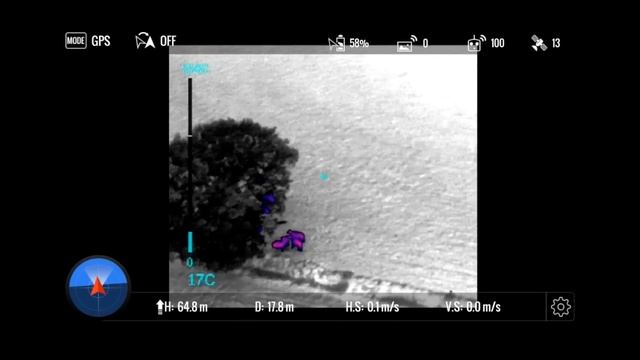 Example/testing video with Dronexpert FLIR Tau 2 setup. смотреть онлайн