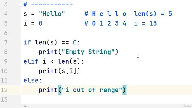Solution Print the Character at a Given Index in python смотреть онлайн