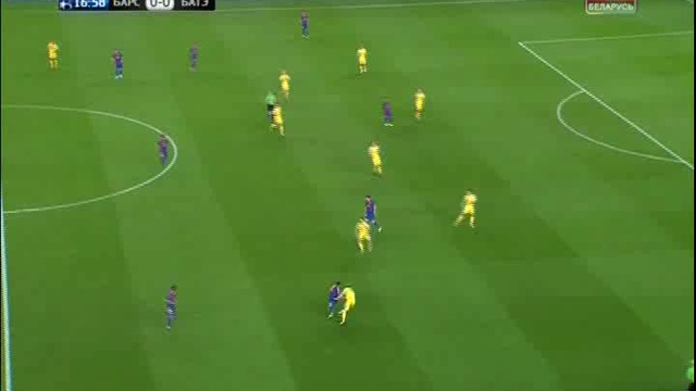 Барса - БАТЭ. Видео 14 - Прессинг в атаке смотреть онлайн