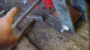 Гидропресс( самодельный) для выпрямления штока гидроцилиндра ЭО 2126