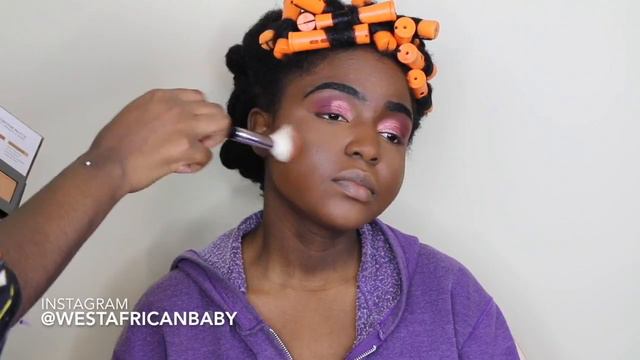 Valentine's Day 4C Natural hair & Makeup look ft TheManeChoice Tropical moringa смотреть онлайн