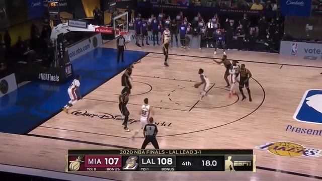 Lakers Heat Game 5 Butler Crowder flips screen gets to the line смотреть онлайн