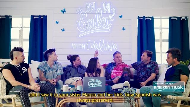 En La Sala With Evaluna – en Familia con Los Montaner | Amazon Music смотреть онлайн