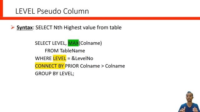 Pseudo Columns: LEVEL смотреть онлайн