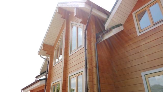 Дом из клееного бруса по проекту Корвет смотреть онлайн