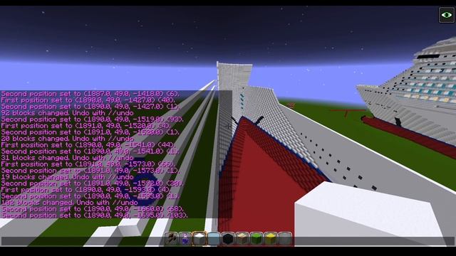 Minecraft: Symphony of the Seas Tutorial! | Part 4 - The Main Superstructure смотреть онлайн