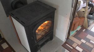 печь камин везувий горение сверху вниз