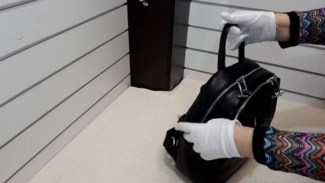 Рюкзак кожаный женский W 19057 смотреть онлайн