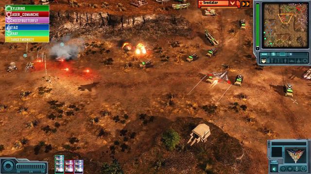 Super 3v3 Of Action - Hostile Dawn - Generals Evolution