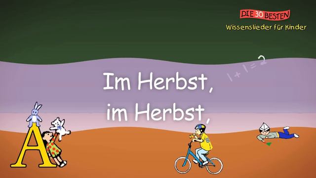 Das Jahreszeitenlied - Wissenslieder Für Kleinkinder || Kinderlieder