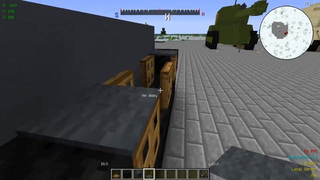 Строительство танка Tiger I. Майкрафт смотреть онлайн