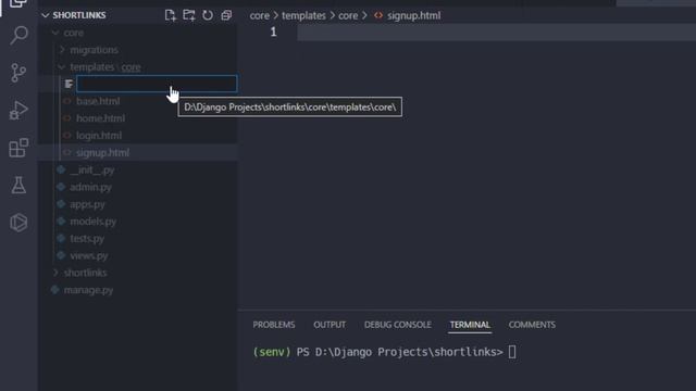 Django Project Tutorial: Building a Linkshortner with Django - Part 1| #django Tutorial | Python смотреть онлайн