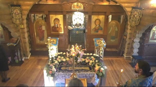 Всенощное бдение. Погребение. 28.08.23 смотреть онлайн