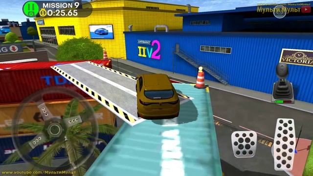 Shopping Mall Parking Lot - Car Driving Simulator 2020 - Best Android GamePlay смотреть онлайн