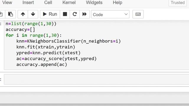 K Nearest Neighbor Hyperparameter Tuning смотреть онлайн