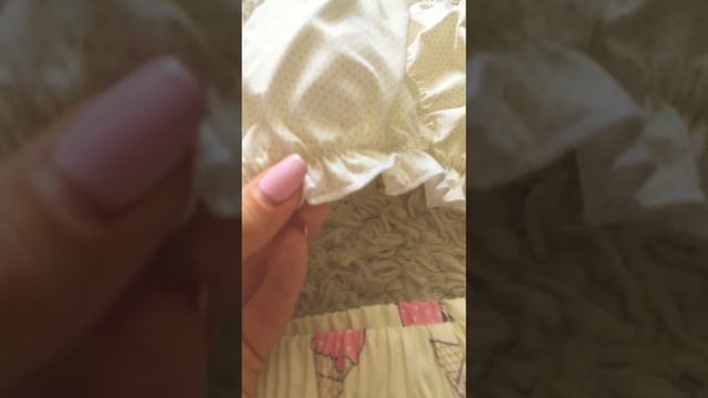 Модная женская пижама РУЧНОЙ РАБОТЫ 2020 топ бандо в горошек и шорты с мороженным.