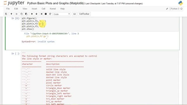 Python Basic Plotting (Matplotlib) смотреть онлайн