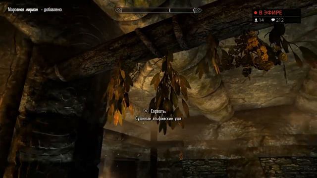 Скайрим.Путь зачухонистого мага.В гости к Мираку, чёрная книга и кричим на камушки. смотреть онлайн