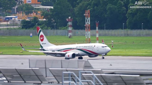 SINGAPORE CHANGI AIRPORT - Plane Spotting | LANDING - Afternoon RUSH HOUR