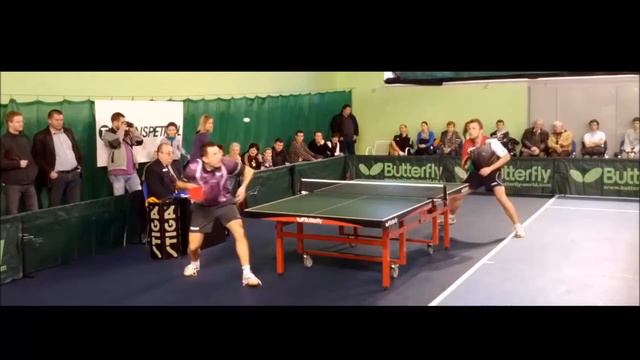 [TT player] World Top-8 PingPong(乒乓) (Pistej) beat Top USA TT players and Won смотреть онлайн