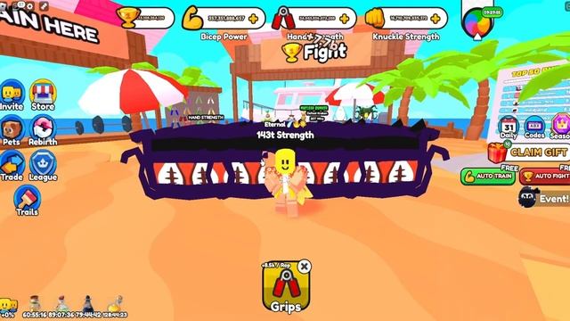 ✨Я СОБРАЛ ФУЛЛ ТИМУ НОВЫХ ЧИТЕРСКИХ ПЕТОВ И СТАЛ ТОП МИРА в ARM WRESTLE SIMULATOR ROBLOX! РОБЛОКС смотреть онлайн