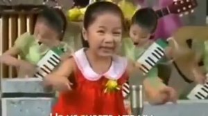 Проклятая Америка - Дети Северной Кореи поют про США