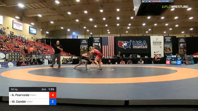 2018 Marine Corps US Open/Senior Women's Freestyle 50 Semis - Amy Fearnside (TMWC) Vs. Whitney Con смотреть онлайн