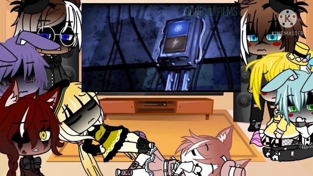 FNAF 1 & FNAF 2 Reacts to Survive the Night смотреть онлайн