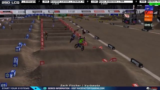 MX Simulator - 2022 MotoOption SX Rd. 12 - Seattle смотреть онлайн