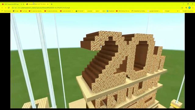 20th century fox-craft celebratings logo minecraft compilation смотреть онлайн