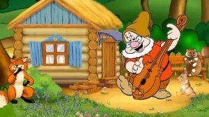 Гномик и домик.