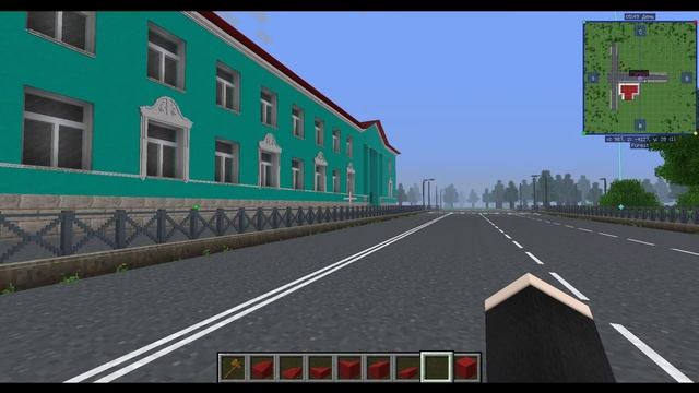 СТРОИМ ГОРОД, MINECRAFT (Chisel And Beats) МИКРОБЛОКИ!Первое здание.