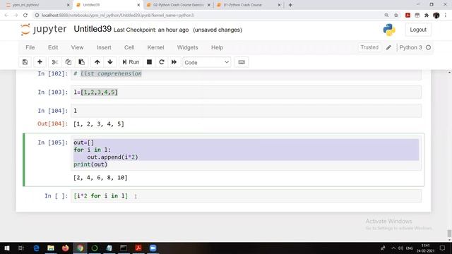 Day2 Python Hands on Workshop conducted at DYPSOE смотреть онлайн