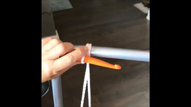 macrame lawn chair - part 1 - getting started смотреть онлайн