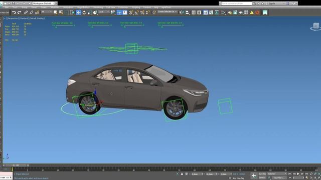 Toyota Corolla 2017 rigging demonstration смотреть онлайн