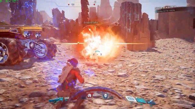 Mass Effect Andromeda | Elaaden Remnant Architect fight смотреть онлайн